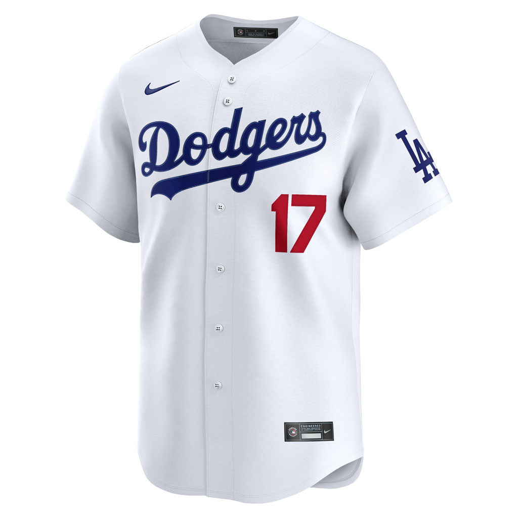 MLB Los Angeles Dodgers Shohei Ohtani Nike Home Kanji Limited Jersey - White