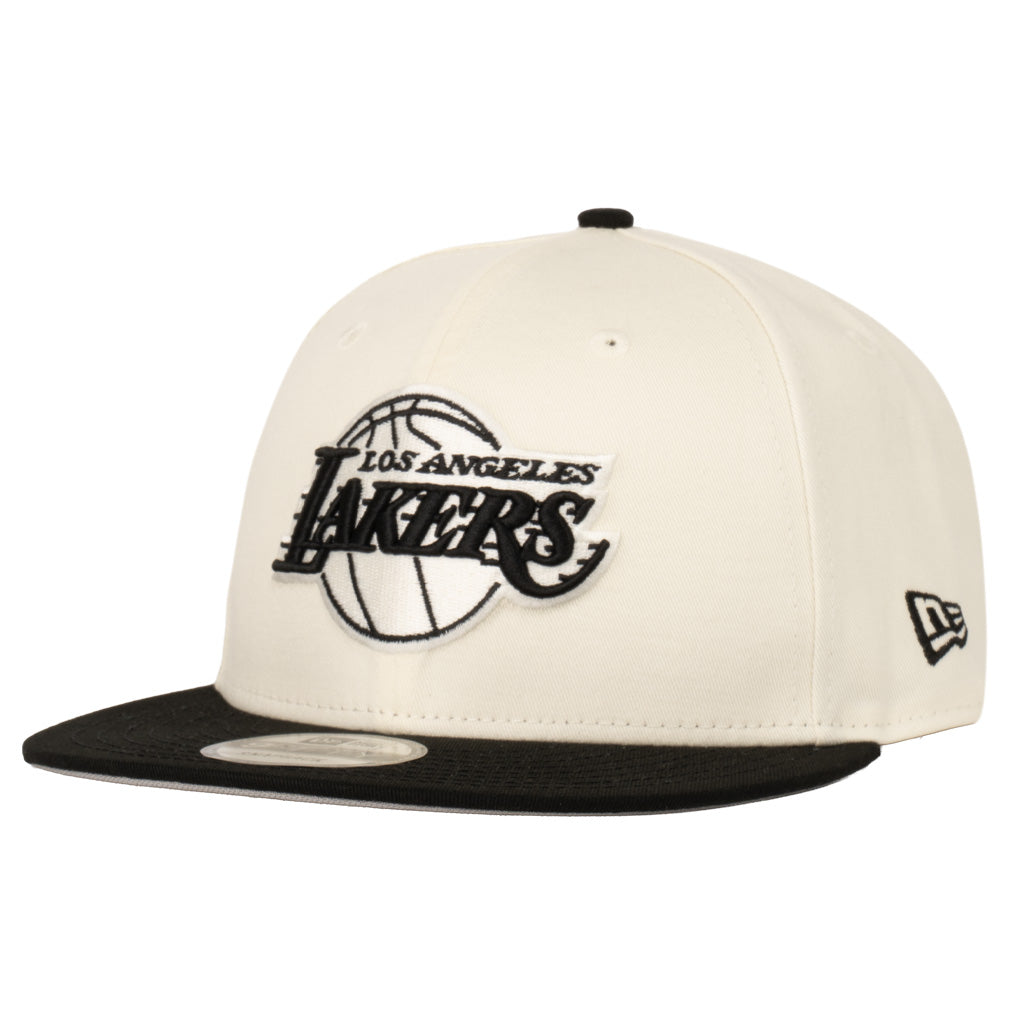 NBA Los Angeles Lakers New Era Classified Two-Tone 9FIFTY Snapback Hat- Cream