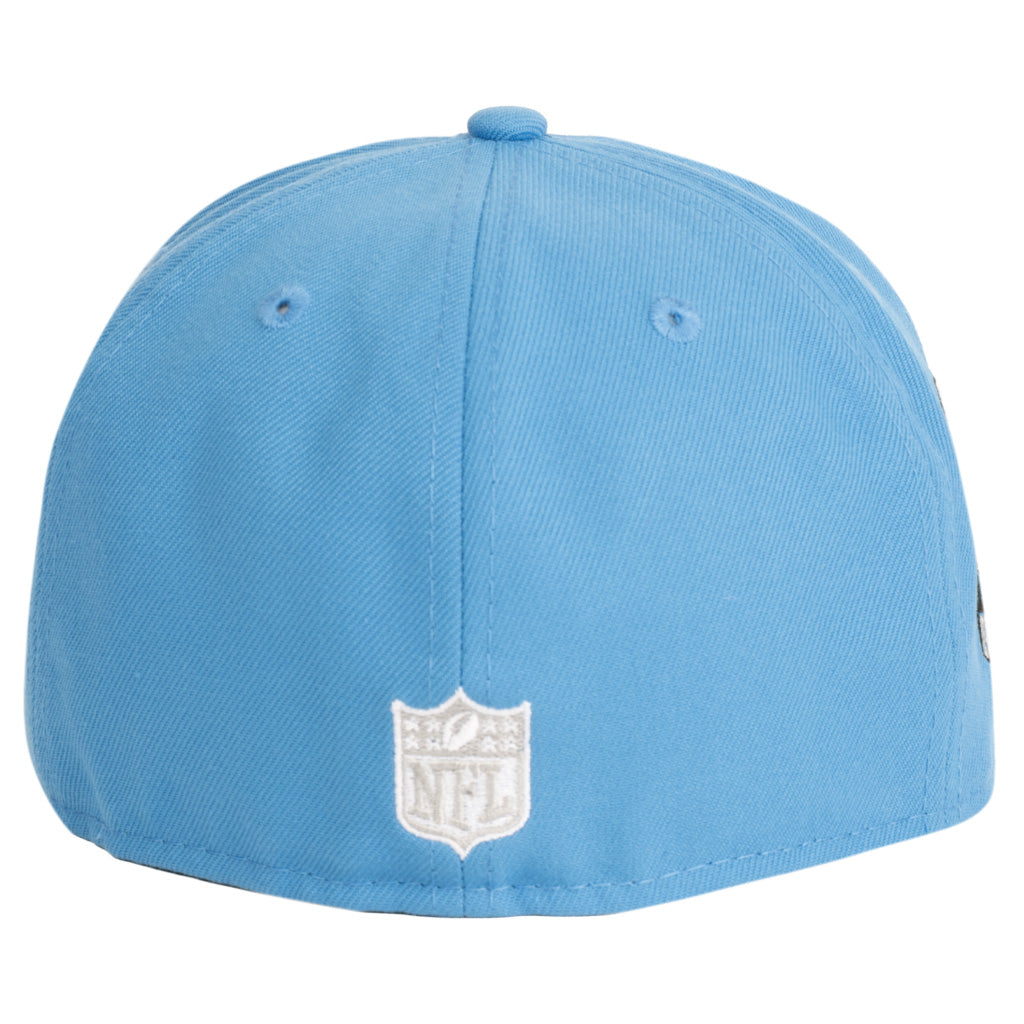 NFL Detroit Lions New Era Team Under Visor 59FIFTY Fitted Hat - Blue