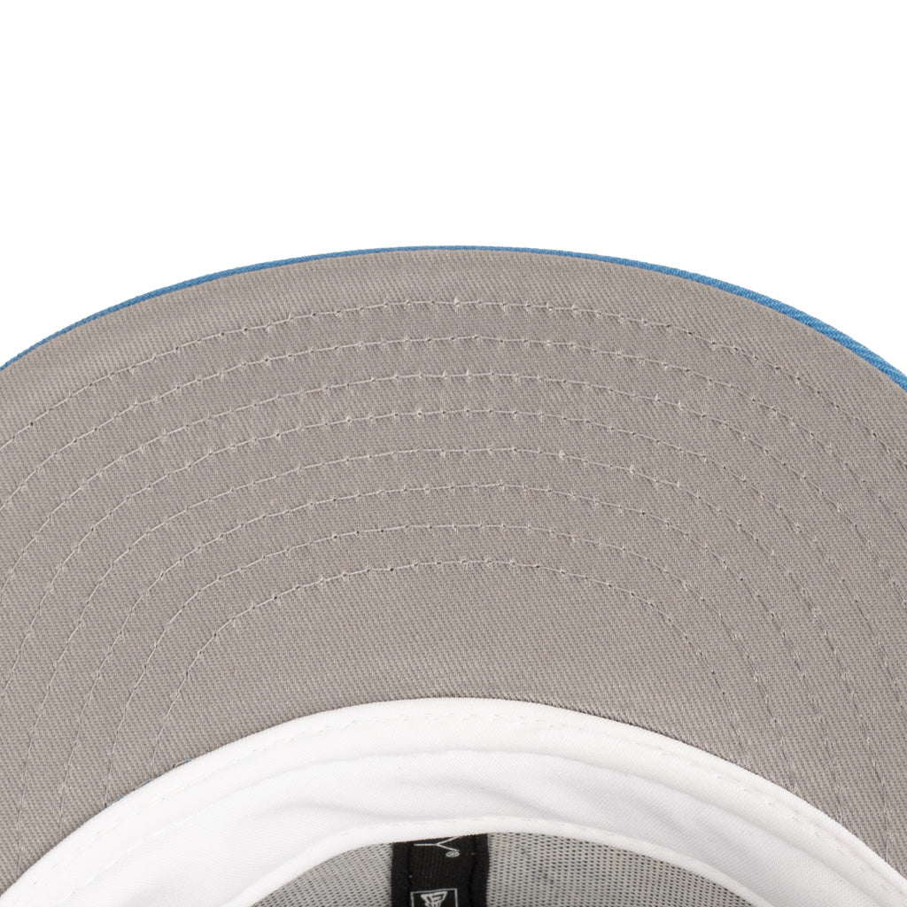 NFL Detroit Lions New Era Team Under Visor 59FIFTY Fitted Hat - Blue