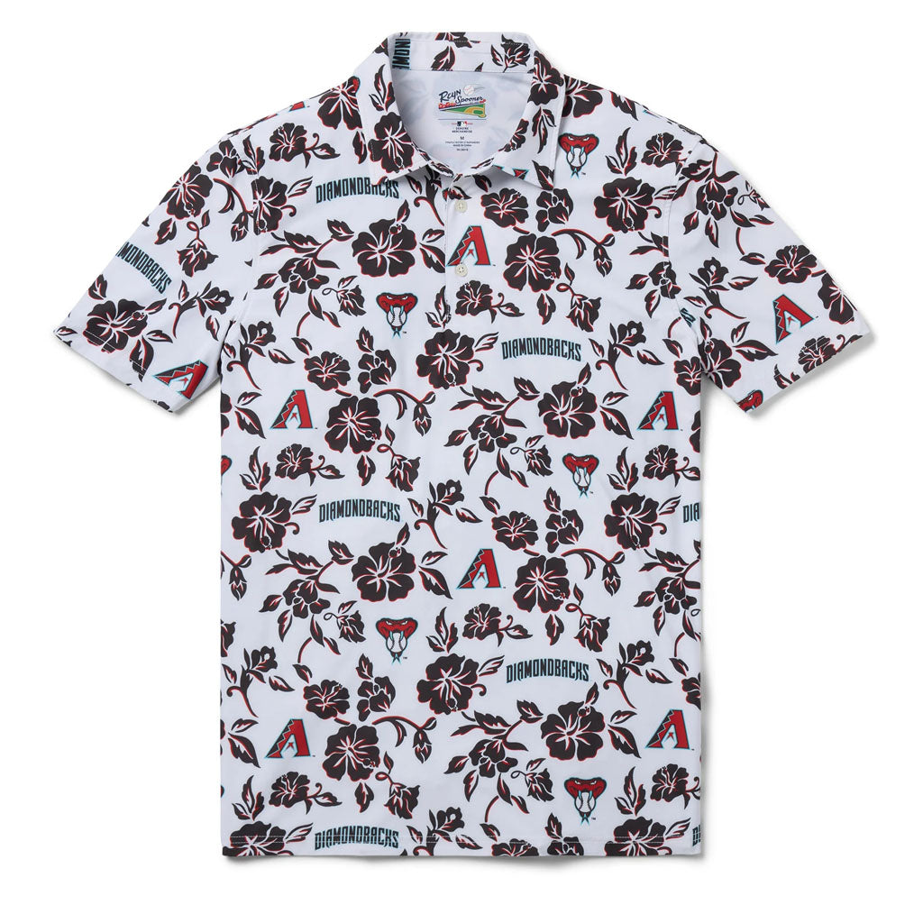 MLB Arizona Diamondbacks Reyn Spooner Game Day Polo - White