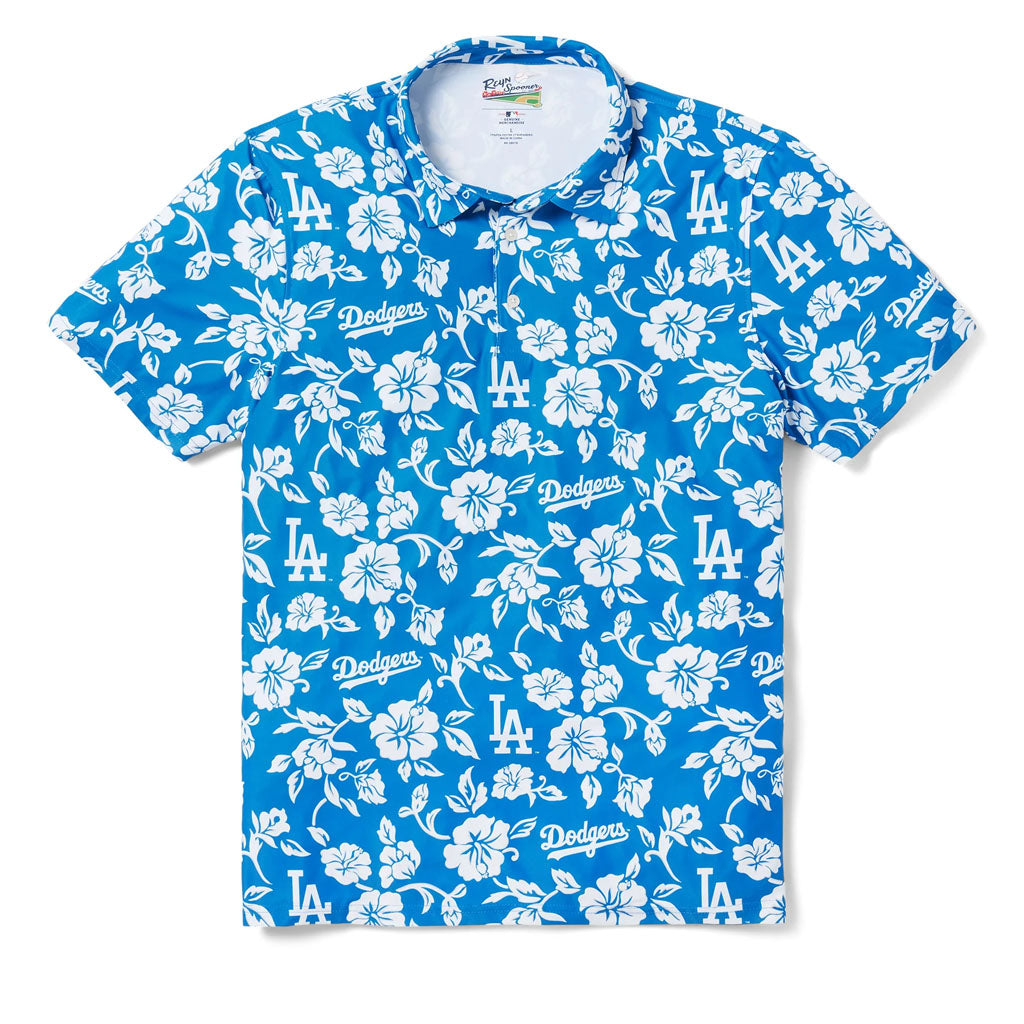 MLB Los Angeles Dodgers Reyn Spooner Game Day Polo - Blue