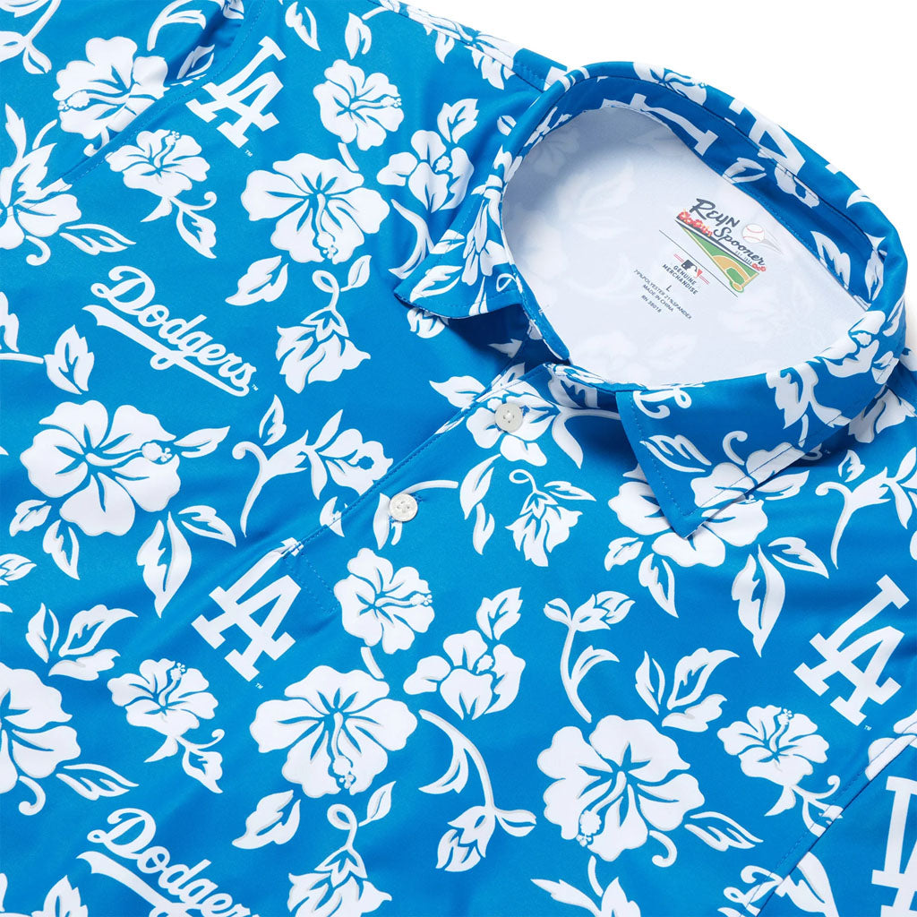 MLB Los Angeles Dodgers Reyn Spooner Game Day Polo - Blue