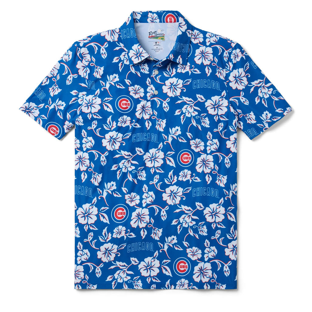 MLB Chicago Cubs Reyn Spooner Game Day Polo - Blue