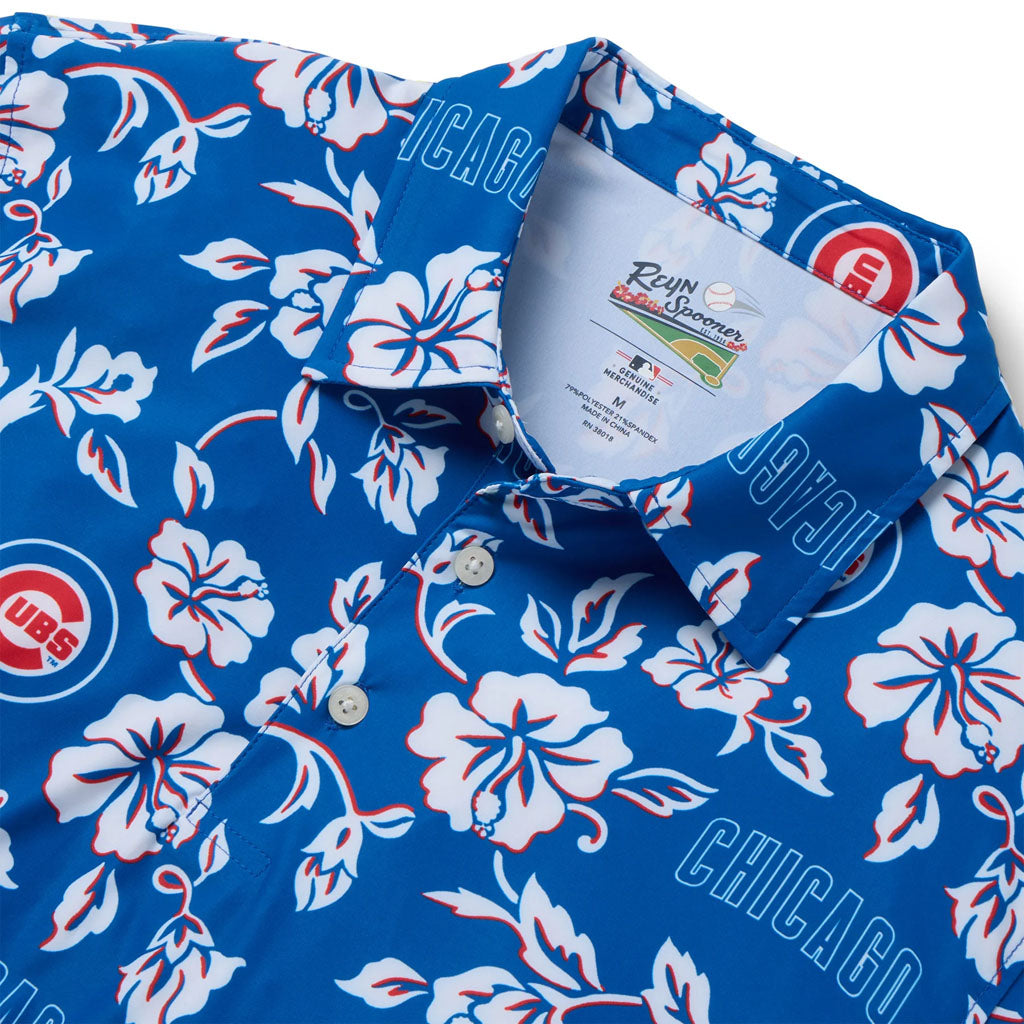 MLB Chicago Cubs Reyn Spooner Game Day Polo - Blue