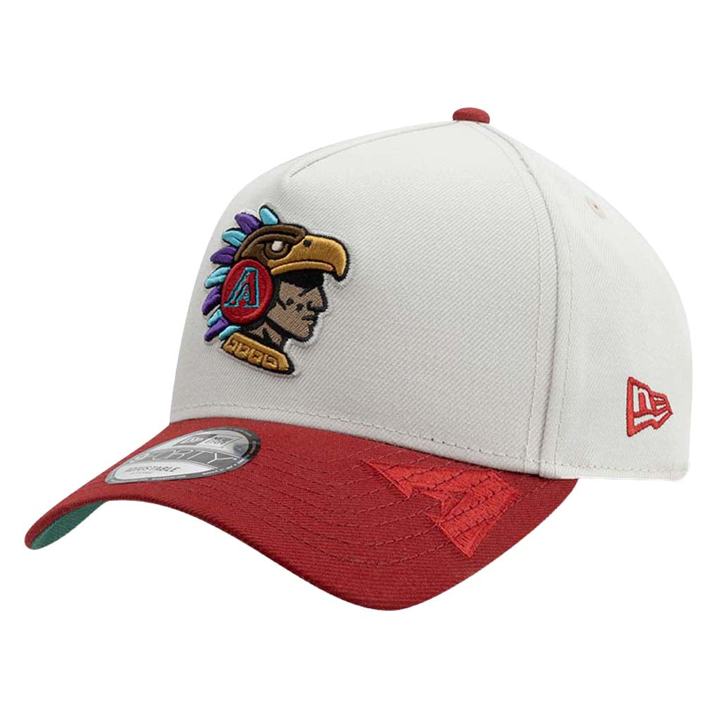 MLB Arizona Diamondbacks New Era Mexico Series 9FORTY A-Frame Snapback Hat- Cream