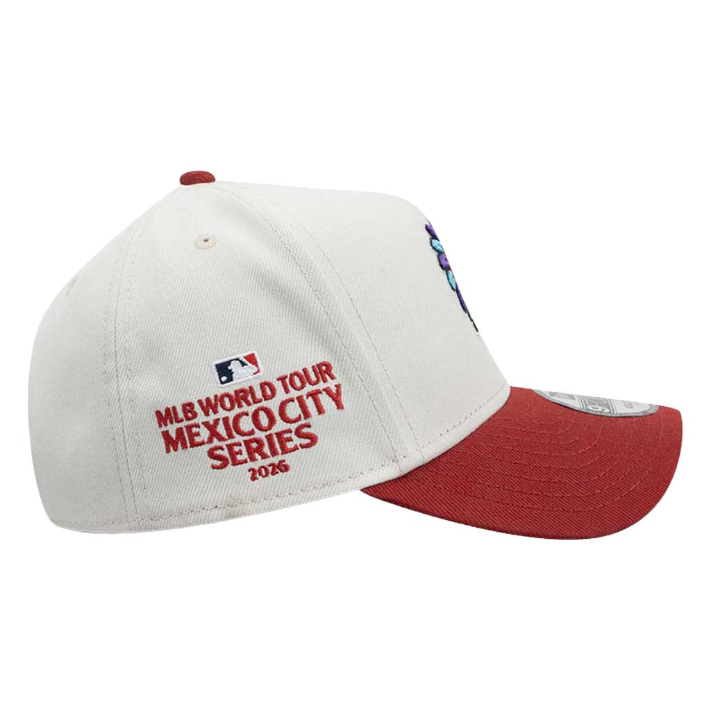 MLB Arizona Diamondbacks New Era Mexico Series 9FORTY A-Frame Snapback Hat- Cream