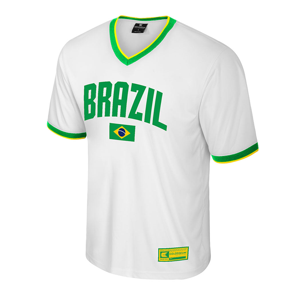 Brazil National Team Colosseum 2026 World Cup Spring Soccer Jersey - White