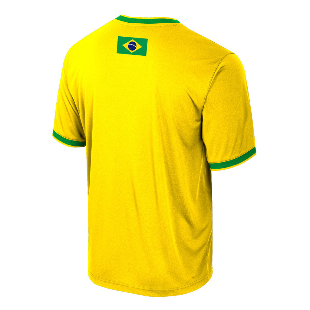 Brazil National Team Youth Colosseum 2026 World Cup Spring Soccer Jersey - Yellow