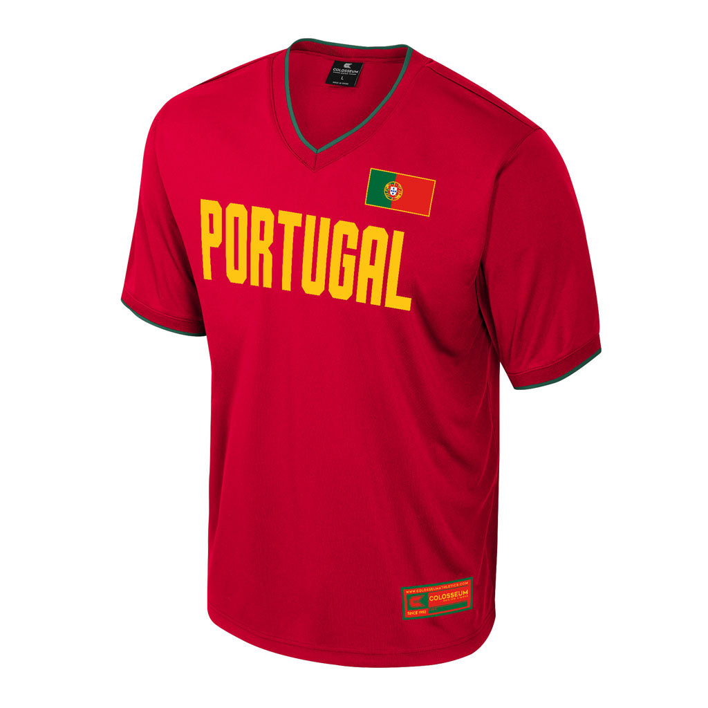 Portugal National Team Colosseum 2026 World Cup Spring Soccer Jersey - Red