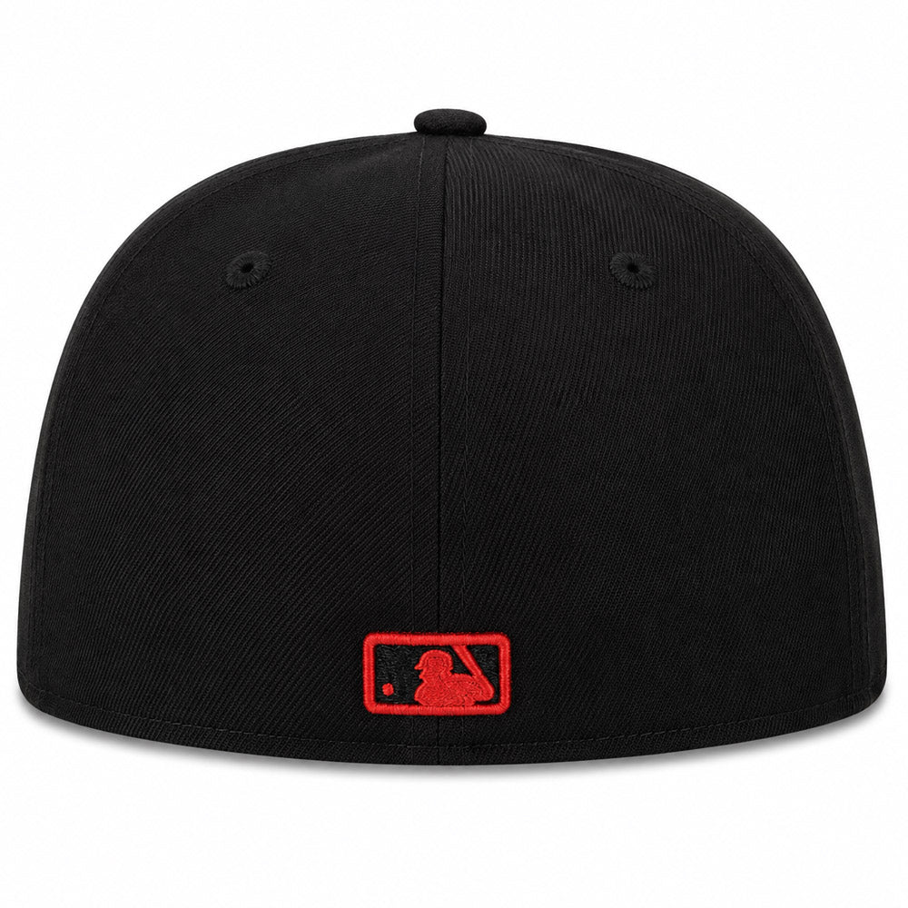 MLB Arizona Diamondbacks New Era Snakehead Red Eye 59FIFTY Fitted Hat - Black