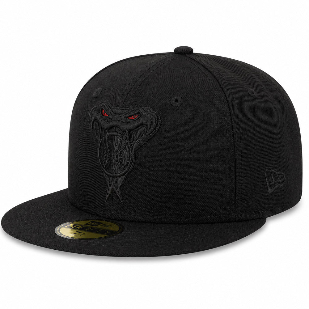 MLB Arizona Diamondbacks New Era Snakehead Red Eye 59FIFTY Fitted Hat - Black
