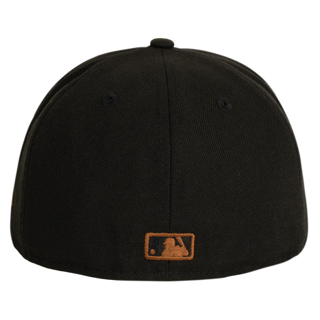 MLB Arizona Diamondbacks New Era Brown Under Visor 59FIFTY Fitted Hat - Black
