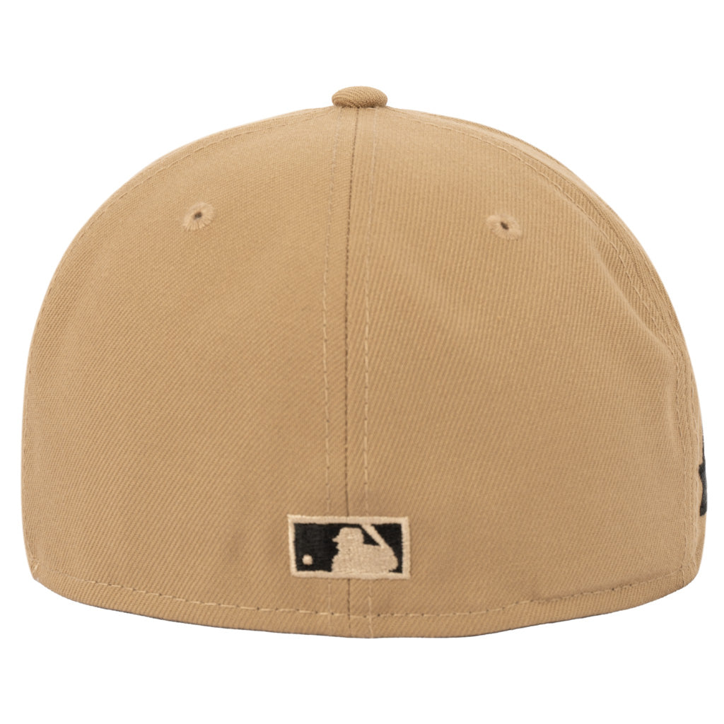 MLB San Diego Padres New Era Mocha 59FIFTY Fitted Hat - Khaki