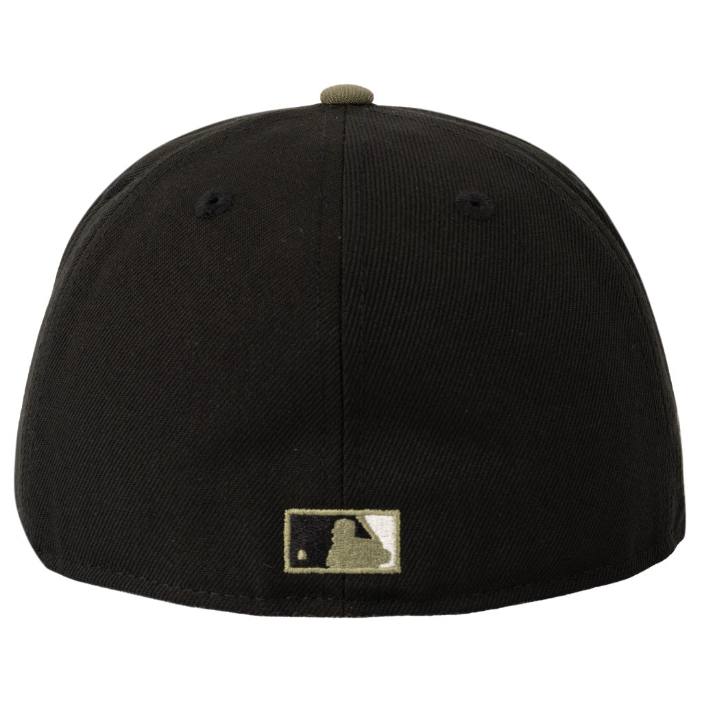 MLB Atlanta Braves New Era Midnight Jungle 59FIFTY Fitted Hat - Black