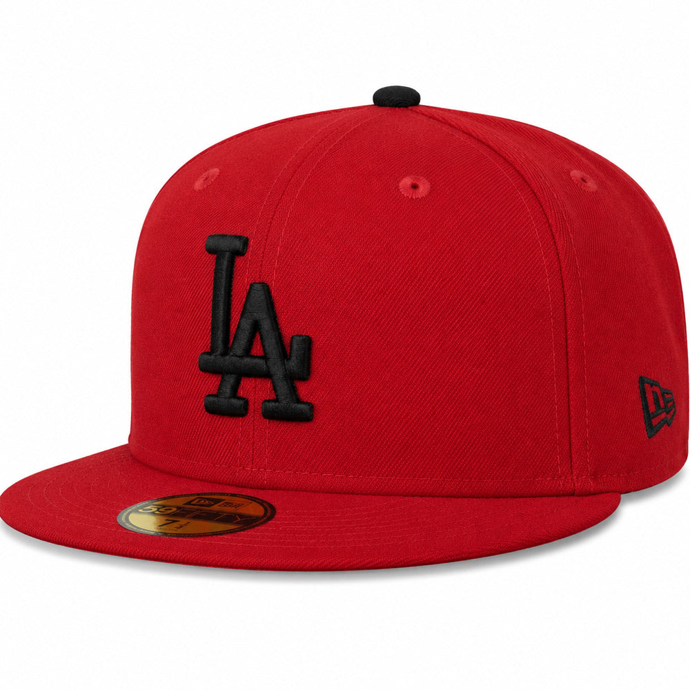 MLB Los Angeles Dodgers New Era Crimson 59FIFTY Fitted Hat - Red
