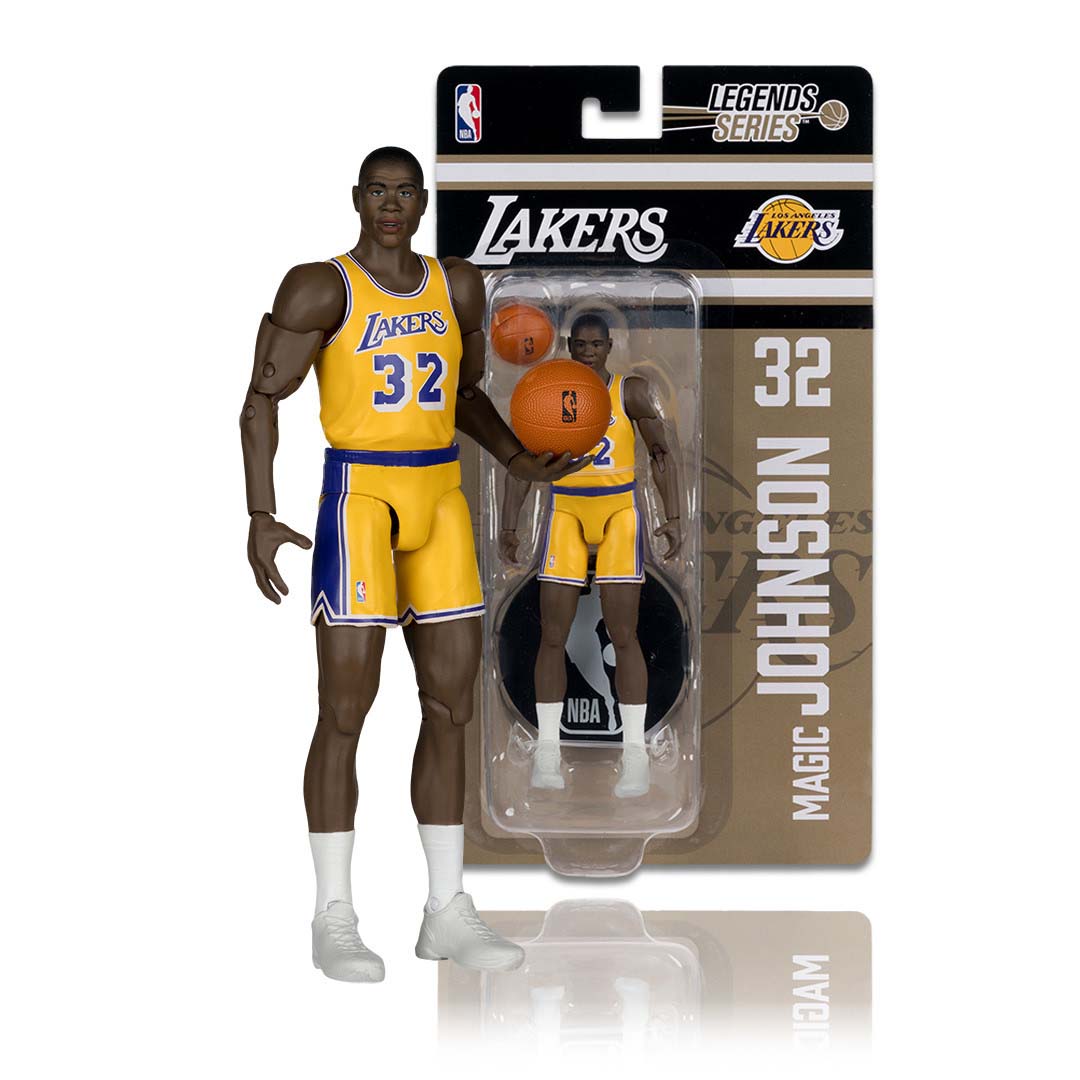 NBA Los Angeles Lakers Magic Johnson McFarlane Legends 6" Action Figure