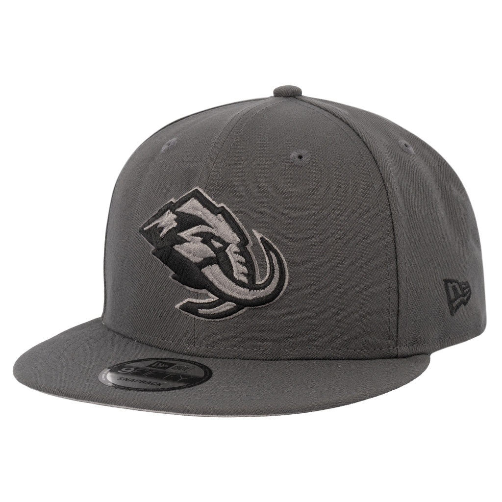 NHL Utah Mammoth New Era Gray Prestige 9FIFTY Snapback Hat - Graphite
