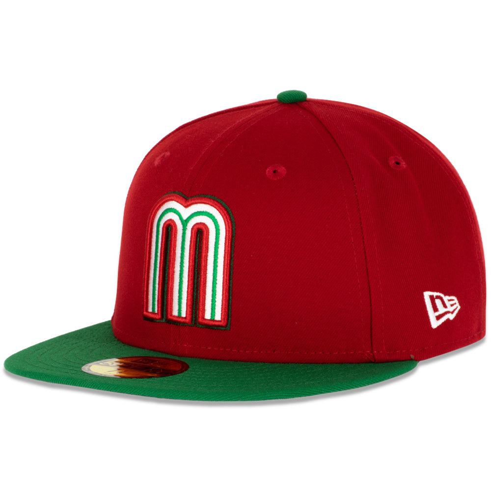WBC Mexico New Era Road Replica 59FIFTY Fitted