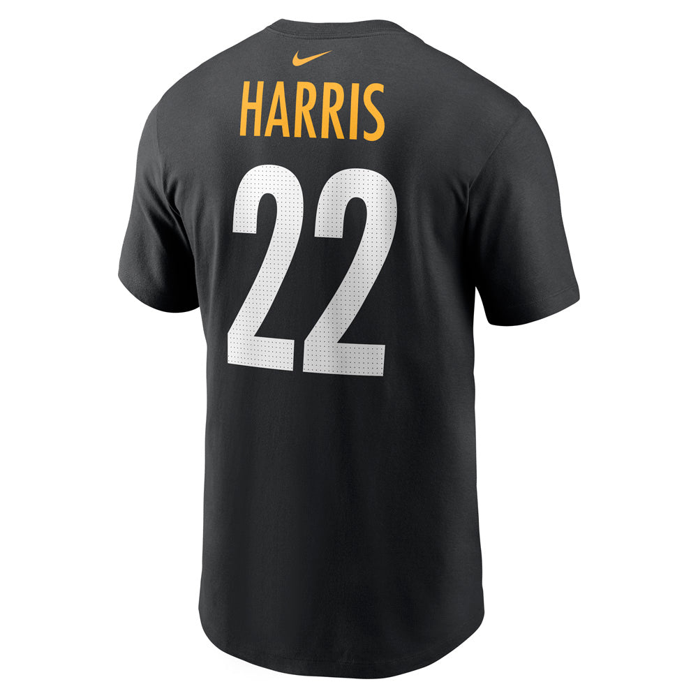 NFL Pittsburgh Steelers Najee Harris Nike Player Pride Name &amp; Number Tee