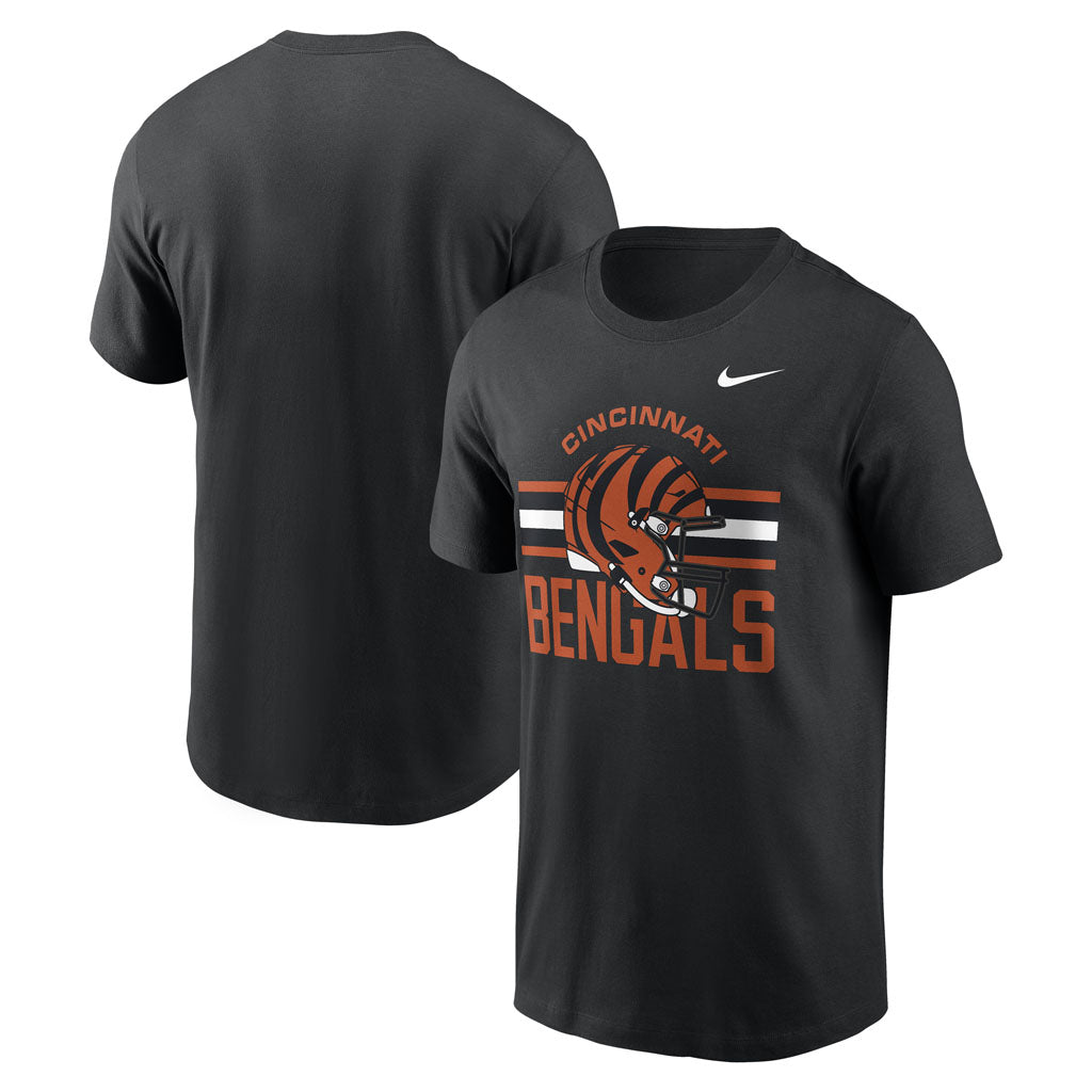 NFL Cincinnati Bengals Nike Reflex Play Helmet T-Shirt - Black