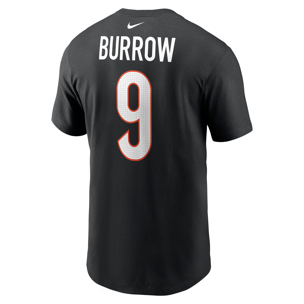 NFL Cincinnati Bengals Joe Burrow Nike Player Pride Name &amp; Number Tee