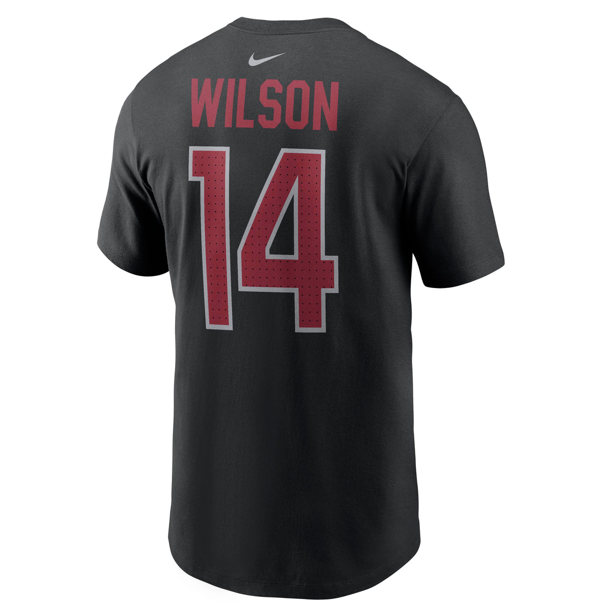 NFL Arizona Cardinals Michael Wilson Nike Alternate Name & Number T-Shirt- Black