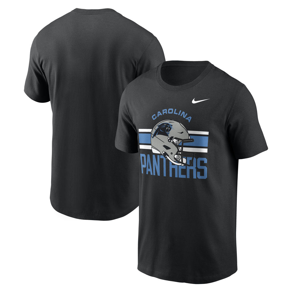 NFL Carolina Panthers Nike Reflex Play Helmet T-Shirt - Black