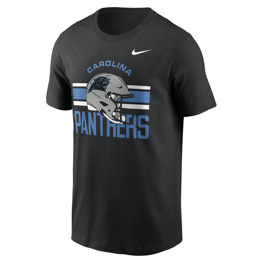 NFL Carolina Panthers Nike Reflex Play Helmet T-Shirt - Black