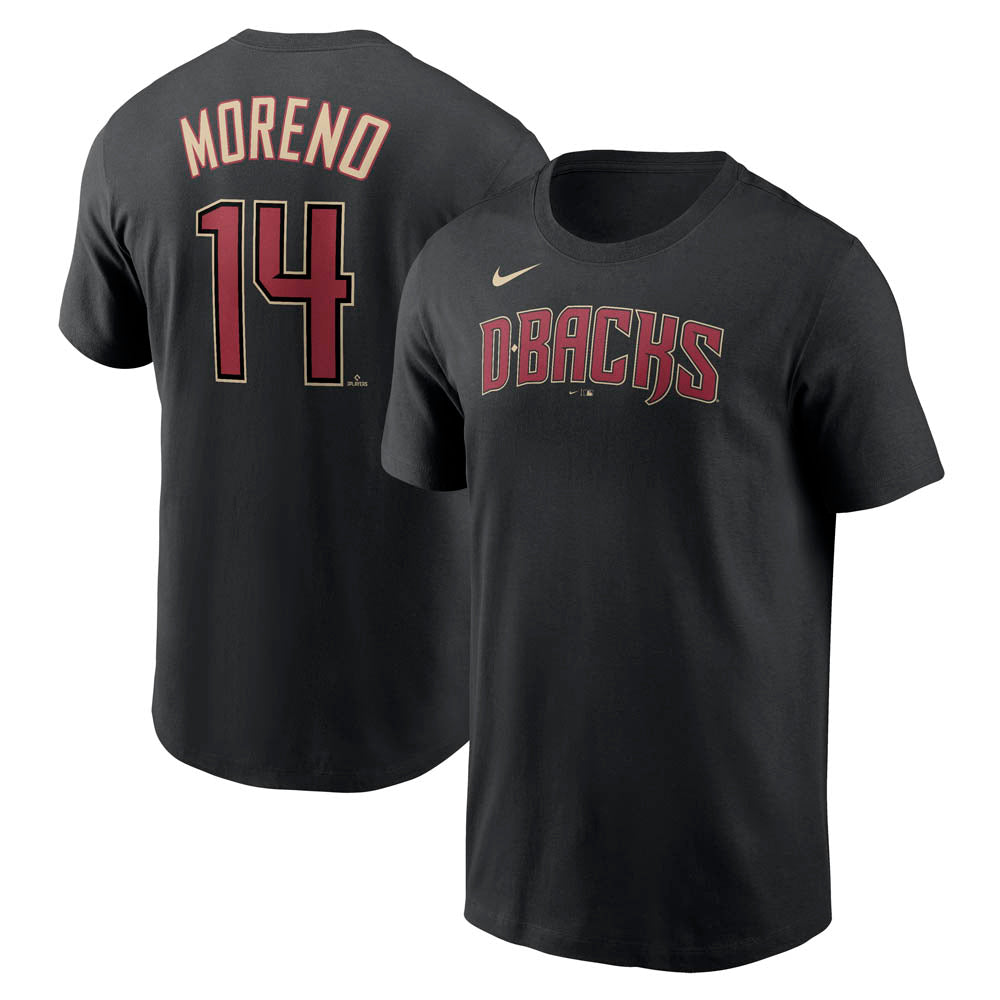 MLB Arizona Diamondbacks Gabriel Moreno Nike Name &amp; Number Tee