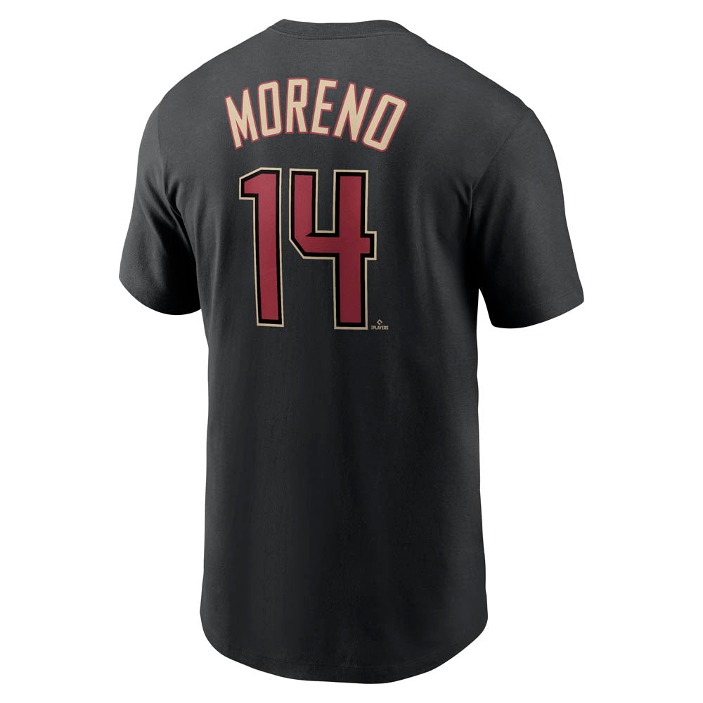 MLB Arizona Diamondbacks Gabriel Moreno Nike Name &amp; Number Tee