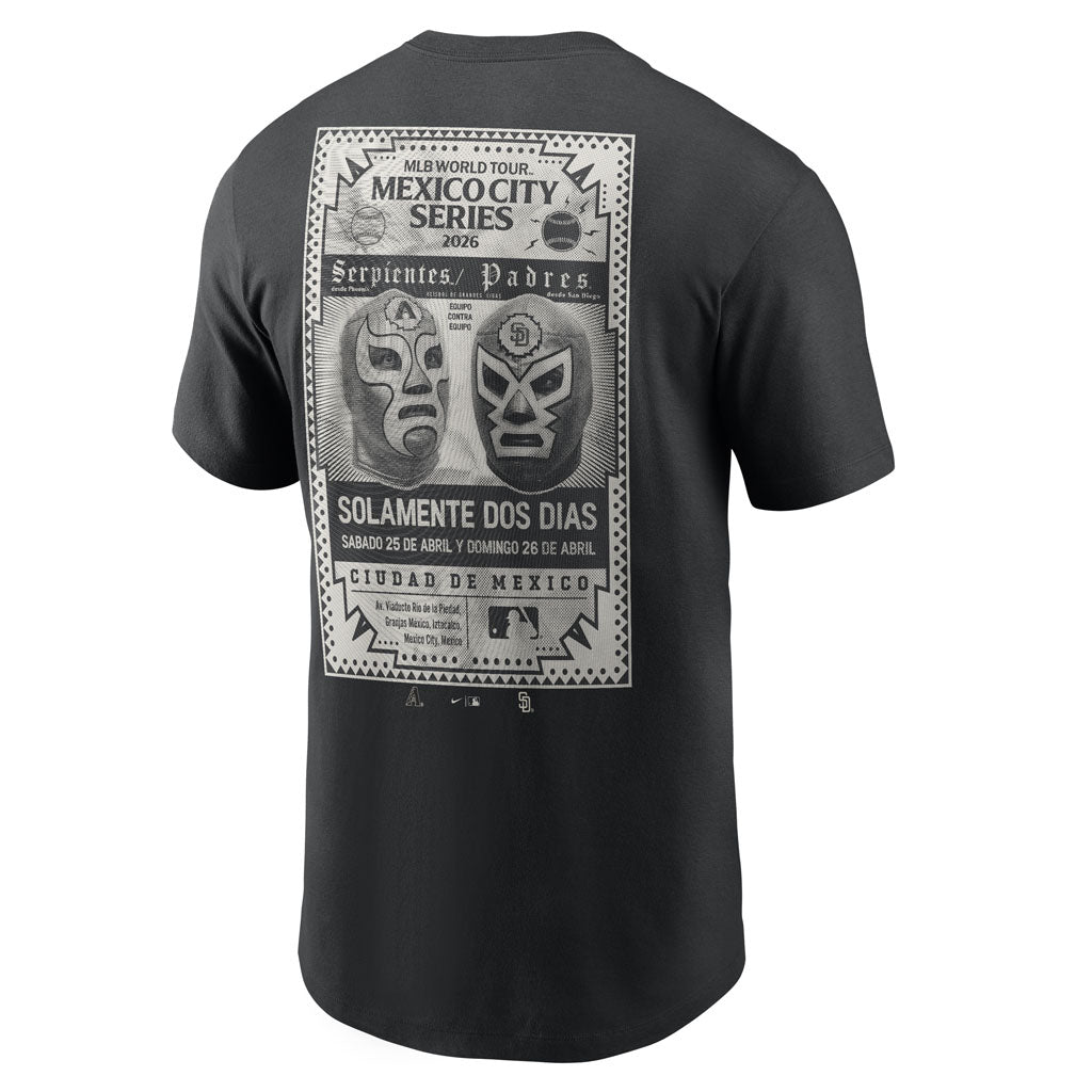 MLB Nike Mexico Series Dueling T-Shirt - Black