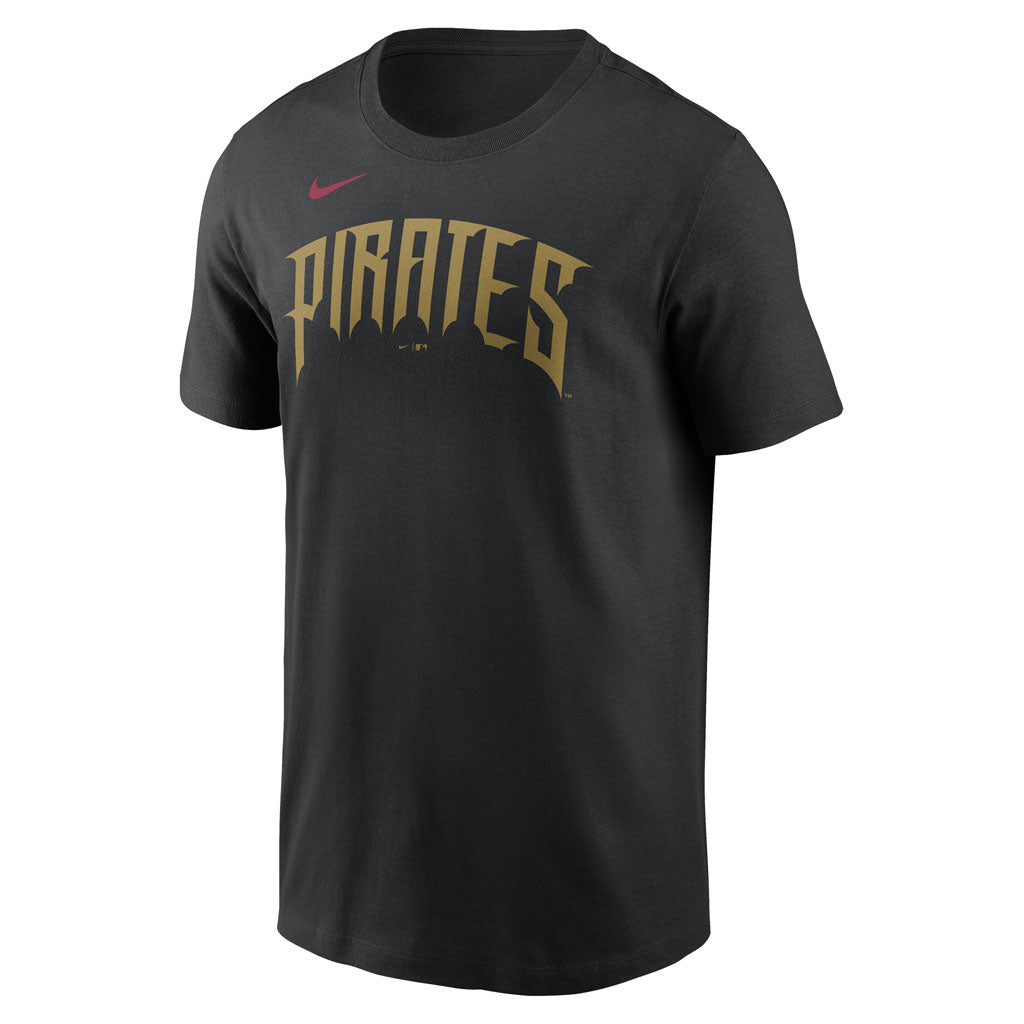 MLB Pittsburgh Paul Skenes Nike City Connect Name & Number T-Shirt - Black