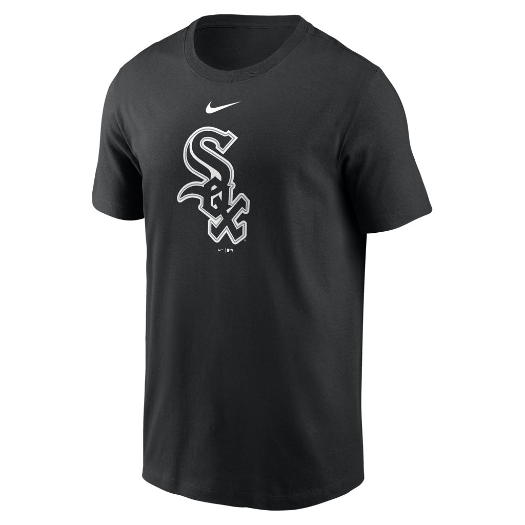 MLB Chicago White Sox Nike Cotton Logo T-Shirt - Black