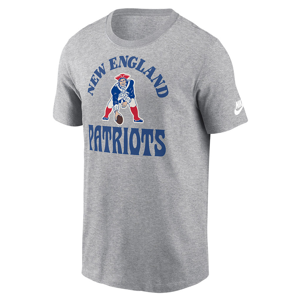 NFL New England Patriots Nike Groove Essential T-Shirt - Gray
