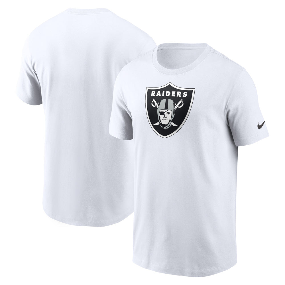 NFL Las Vegas Raiders Nike Logo Essential T - Shirt -  White