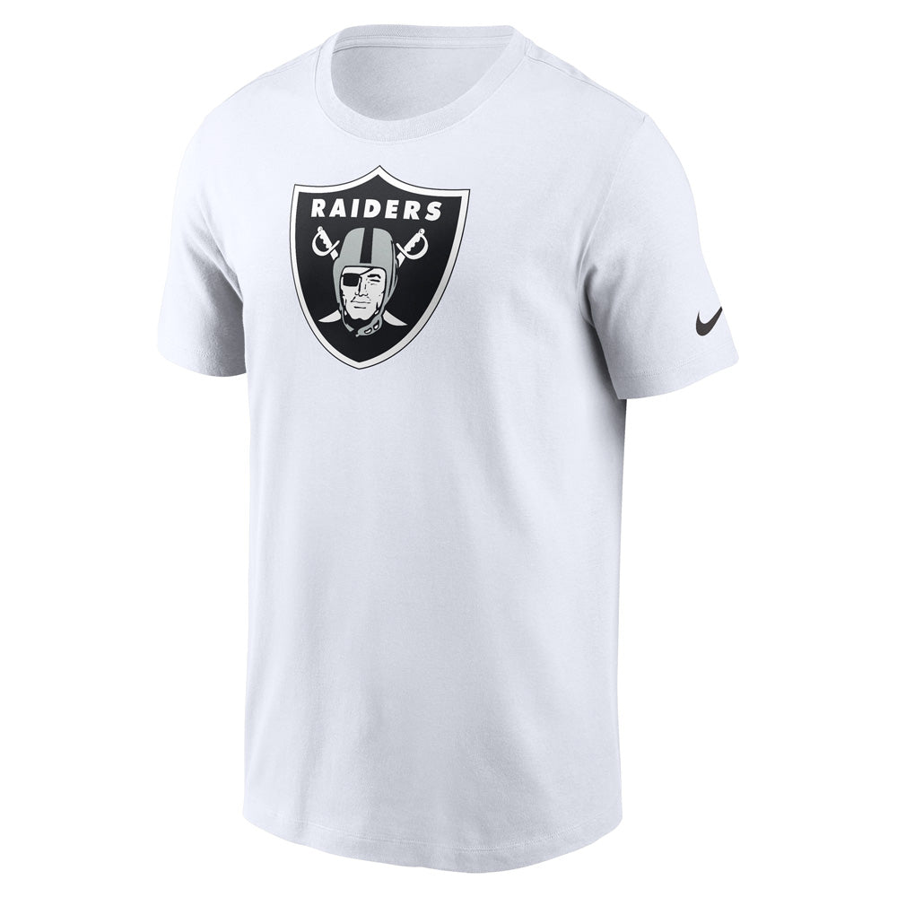 NFL Las Vegas Raiders Nike Logo Essential T - Shirt -  White