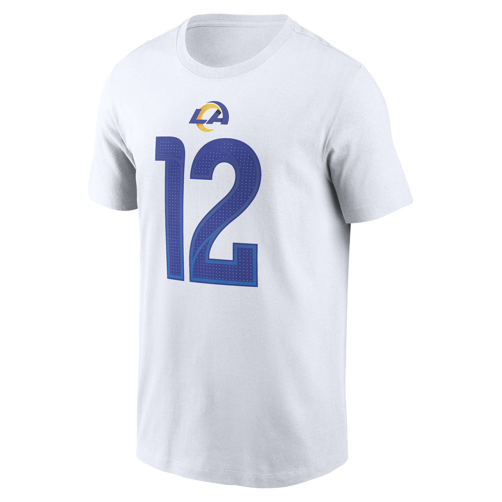 NFL Los Angeles Rams Puka Nacua Nike Name & Number T-Shirt - White