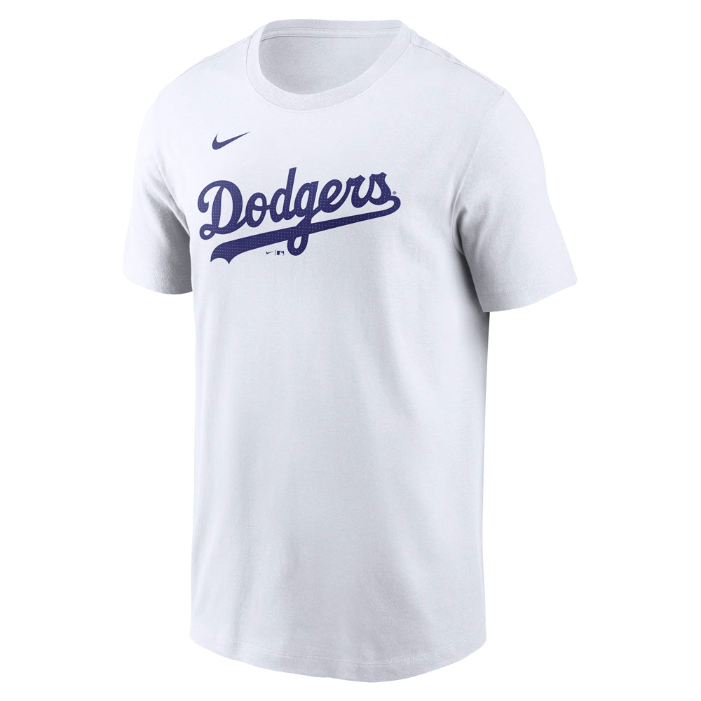 MLB Los Angeles Dodgers Mookie Betts Nike FUSE Home Name &amp; Number Tee