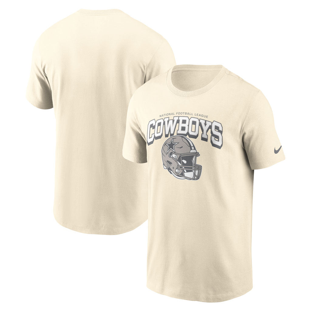 NFL Dallas Cowboys Nike Easy Lane Essential T-Shirt - Cream