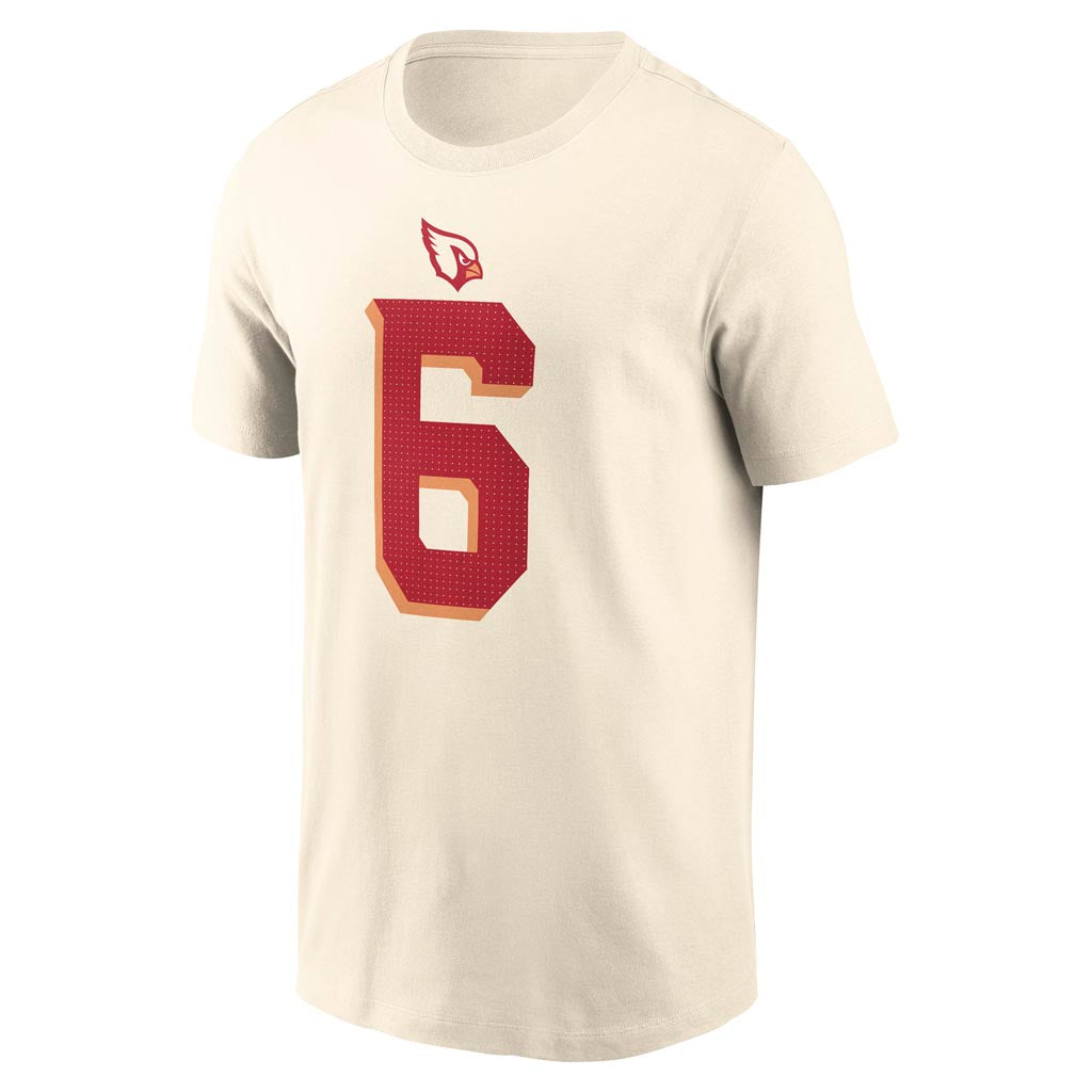 NFL Arizona Cardinals James Conner Nike Rivalries Name & Number T-Shirt - Tan