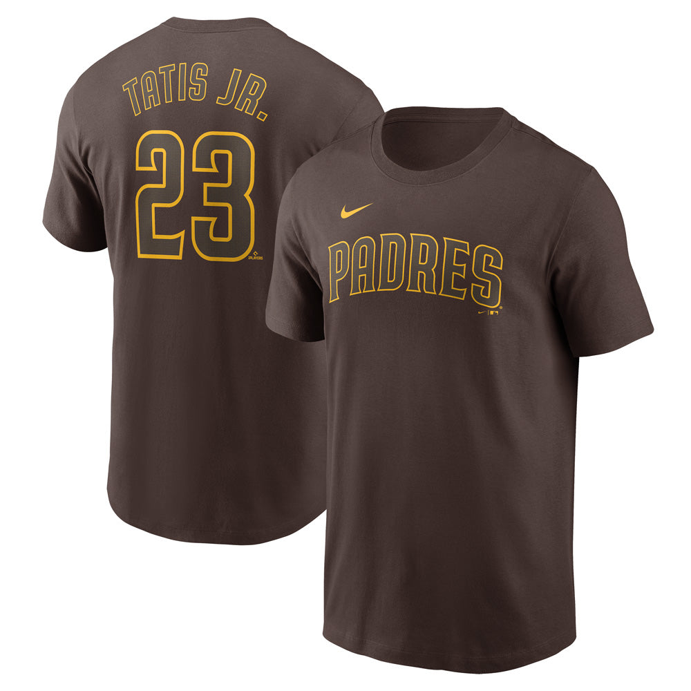 MLB San Diego Padres Fernando Tatís Jr. Nike FUSE Road Name & Number Tee