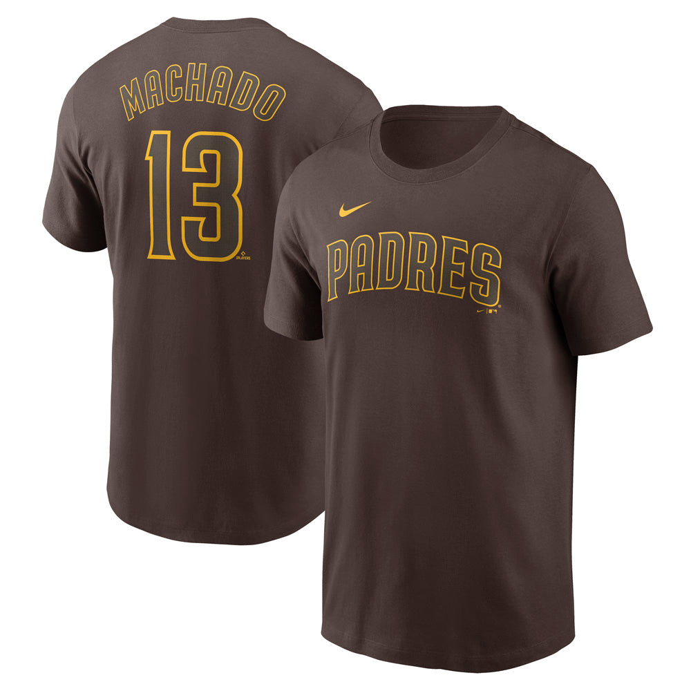 MLB San Diego Padres Manny Machado Nike FUSE Name &amp; Number Tee