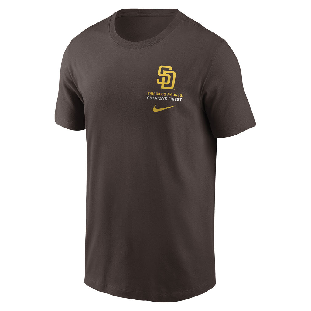 MLB San Diego Padres Nike Two-Hit Cotton T-shirt - Brown