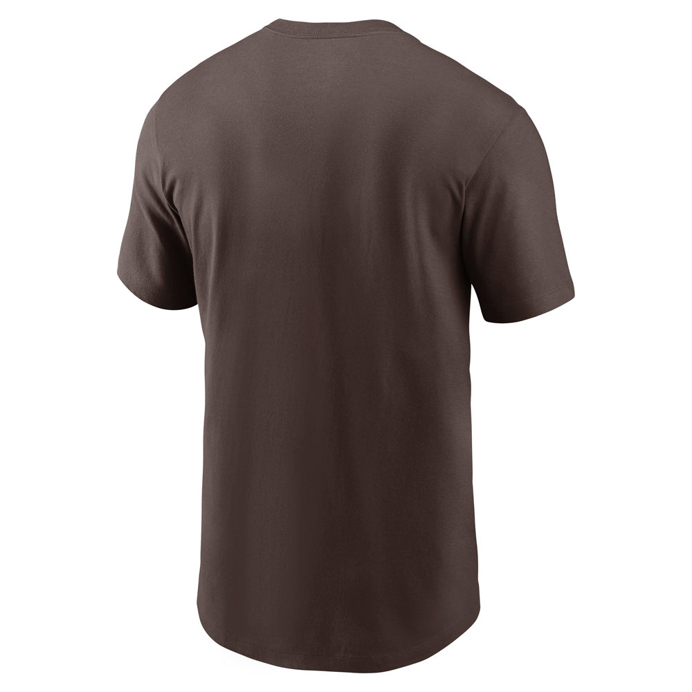 MLB San Diego Padres Nike FUSE Large Logo T-Shirt - Brown