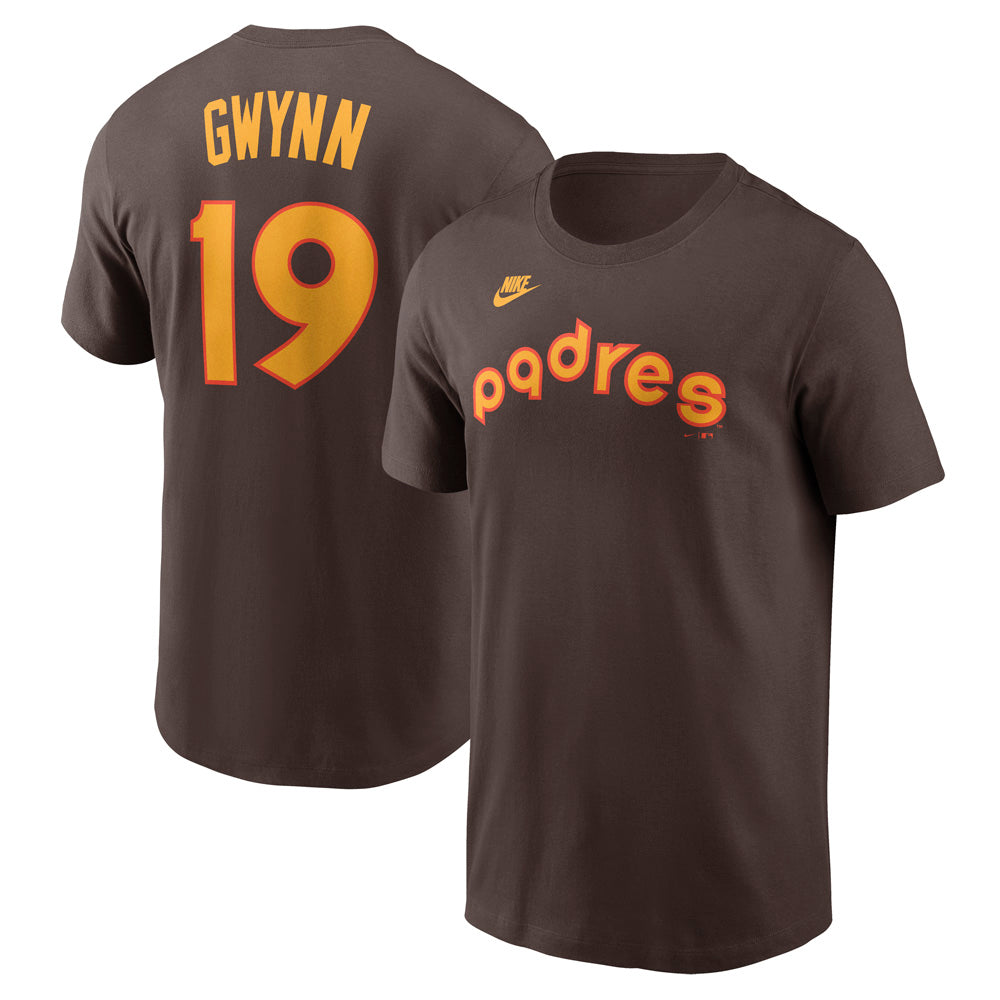 MLB San Diego Padres Tony Gwynn Nike Cooperstown FUSE Name &amp; Number Tee