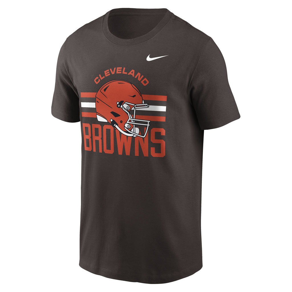 NFL Cleveland Browns Nike Reflex Play Helmet T-Shirt - Brown