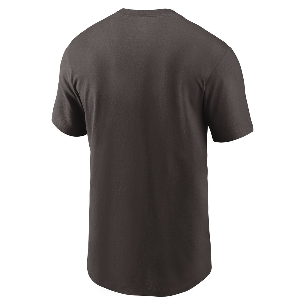 NFL Cleveland Browns Nike Reflex Play Helmet T-Shirt - Brown