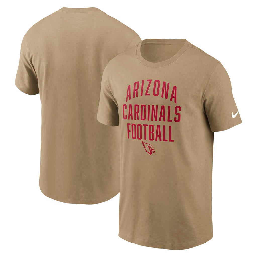 NFL Arizona Cardinals Nike Essential Rewind T-Shirt - Tan