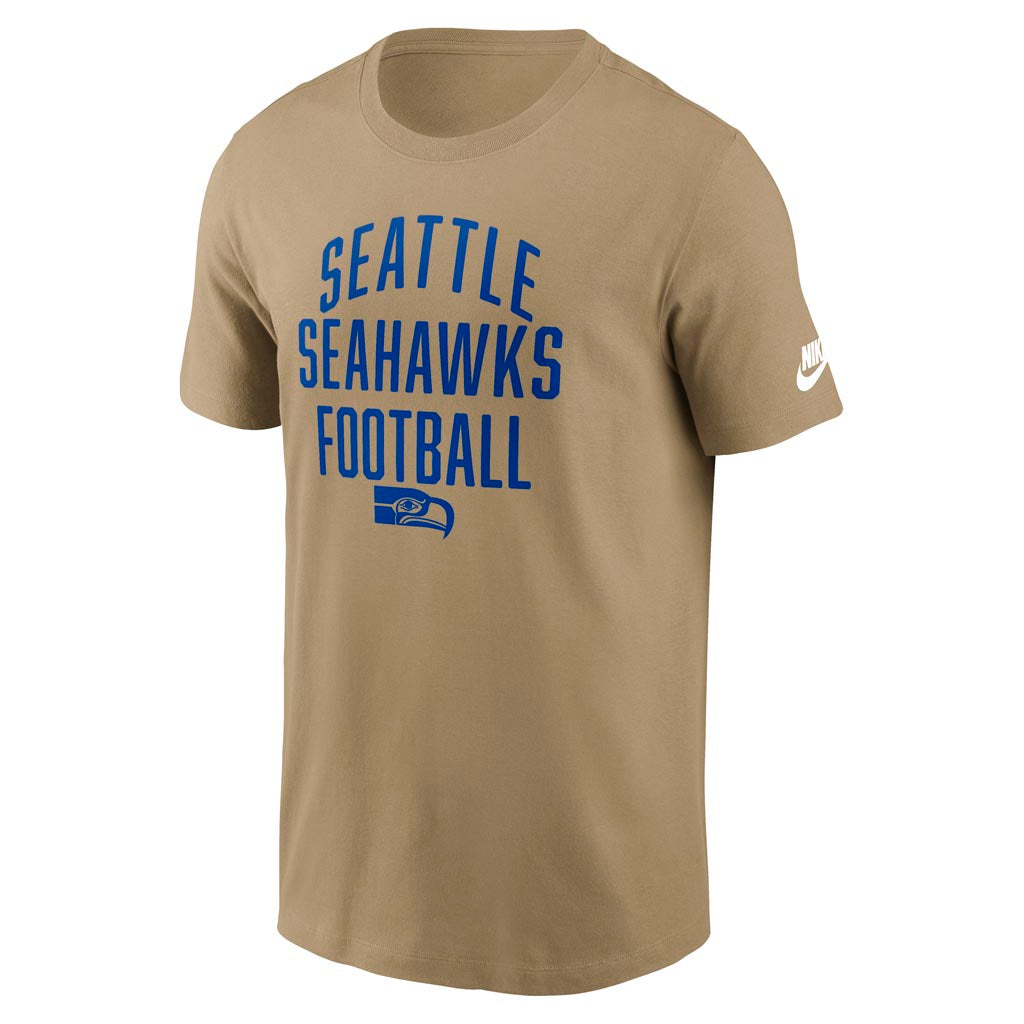 NFL Seattle Seahawks Nike Essential Rewind T-Shirt - Tan